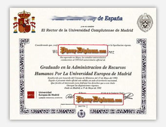 Buy Fake Diplomas and Transcripts from Spain